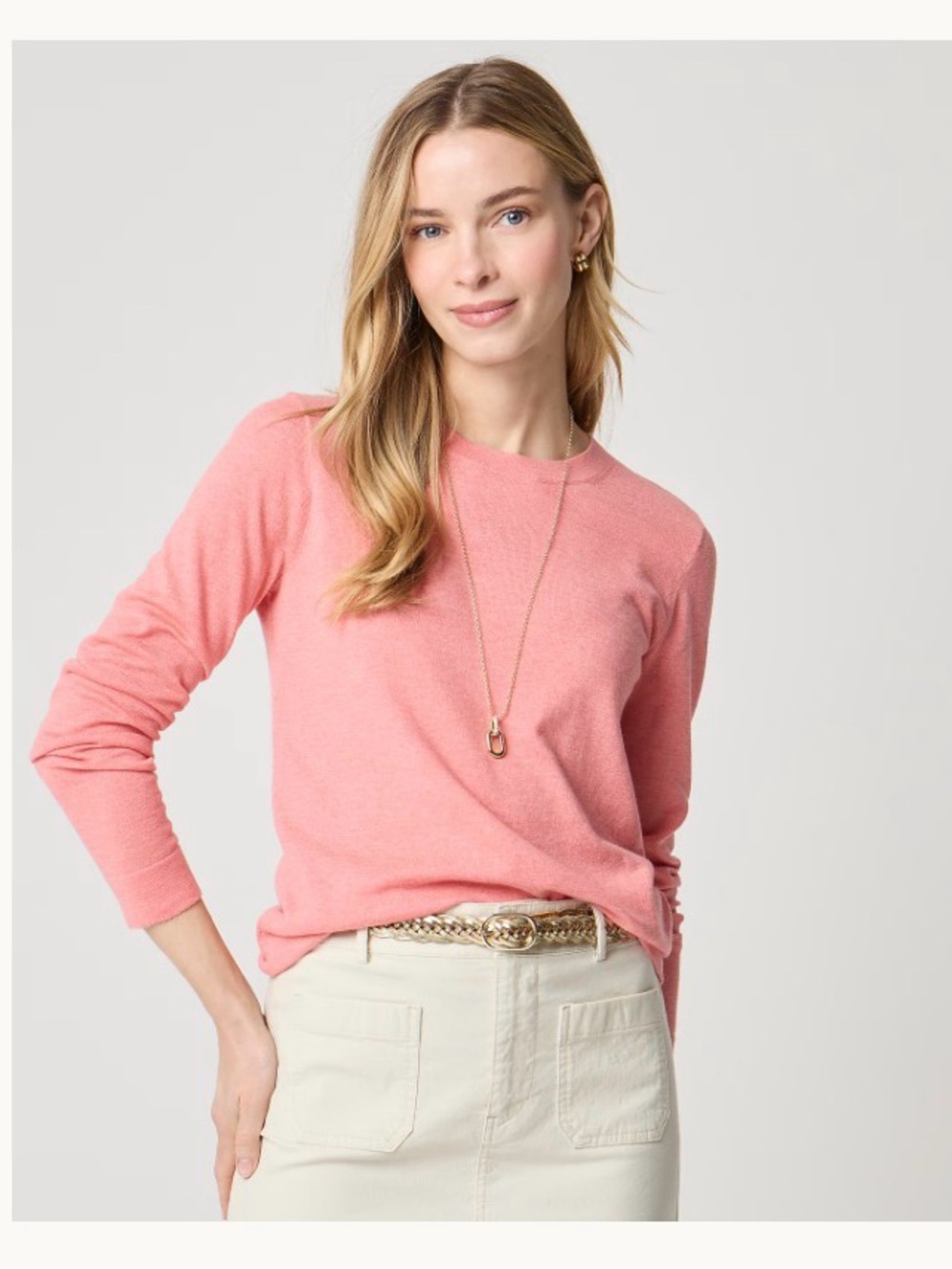 J. Crew Teddie Sweater
100% cotton Size medium Soft Crewneck Sweater